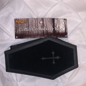 Spirit Halloween Coffin Bag 2022 Spirit Bags Rare Sold Out Spirit Halloween Coffin Crossbody Purse Poshmark